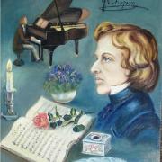 Evocation de  Frédéric Chopin (collection privée)