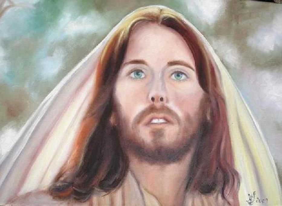 Jésus de Nazareth (d'après le film de Franco Zeffirelli) (collection privée)