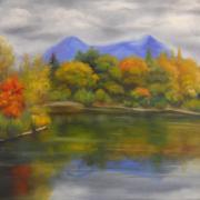 Jounée d'automne sur le lac de GAUBERT
