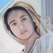 La jeune Marie (d'après le film de Franco Zeffirelli) (collection privée)